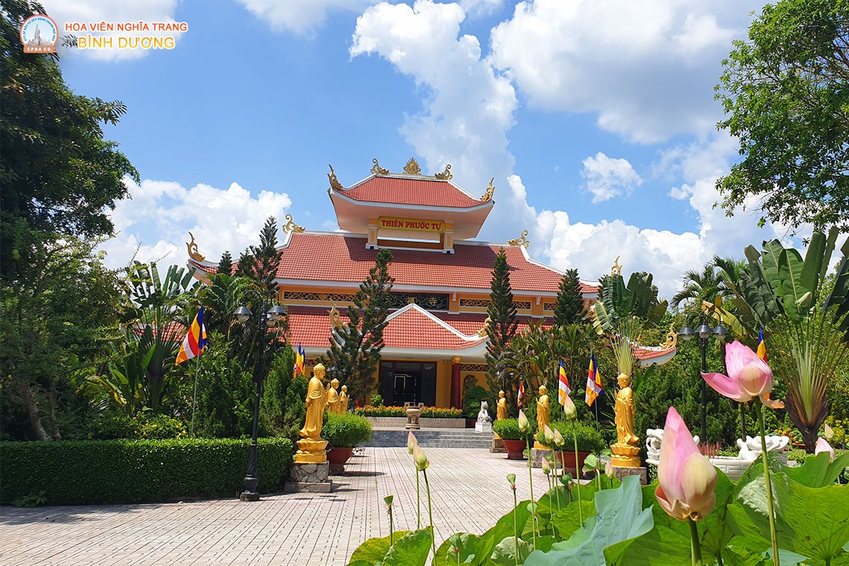 Chùa Thiên Phước Hoa Viên Bình Dương