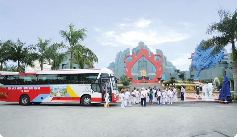Xe Đưa Đón Miễn Phí Hoa Viên Nghĩa Trang Bình Dương